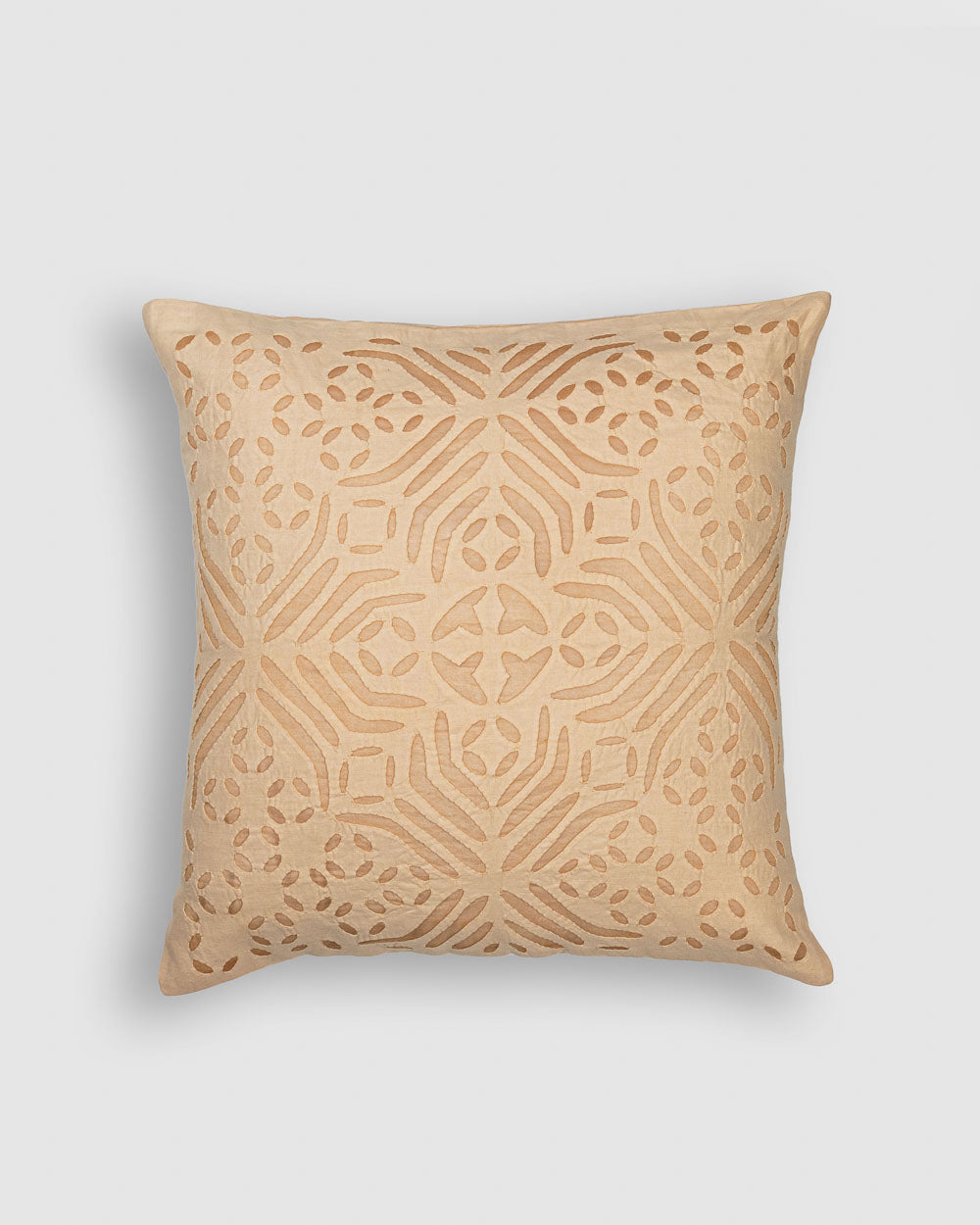 Cushion Cover Applique Kidd Design, Beige