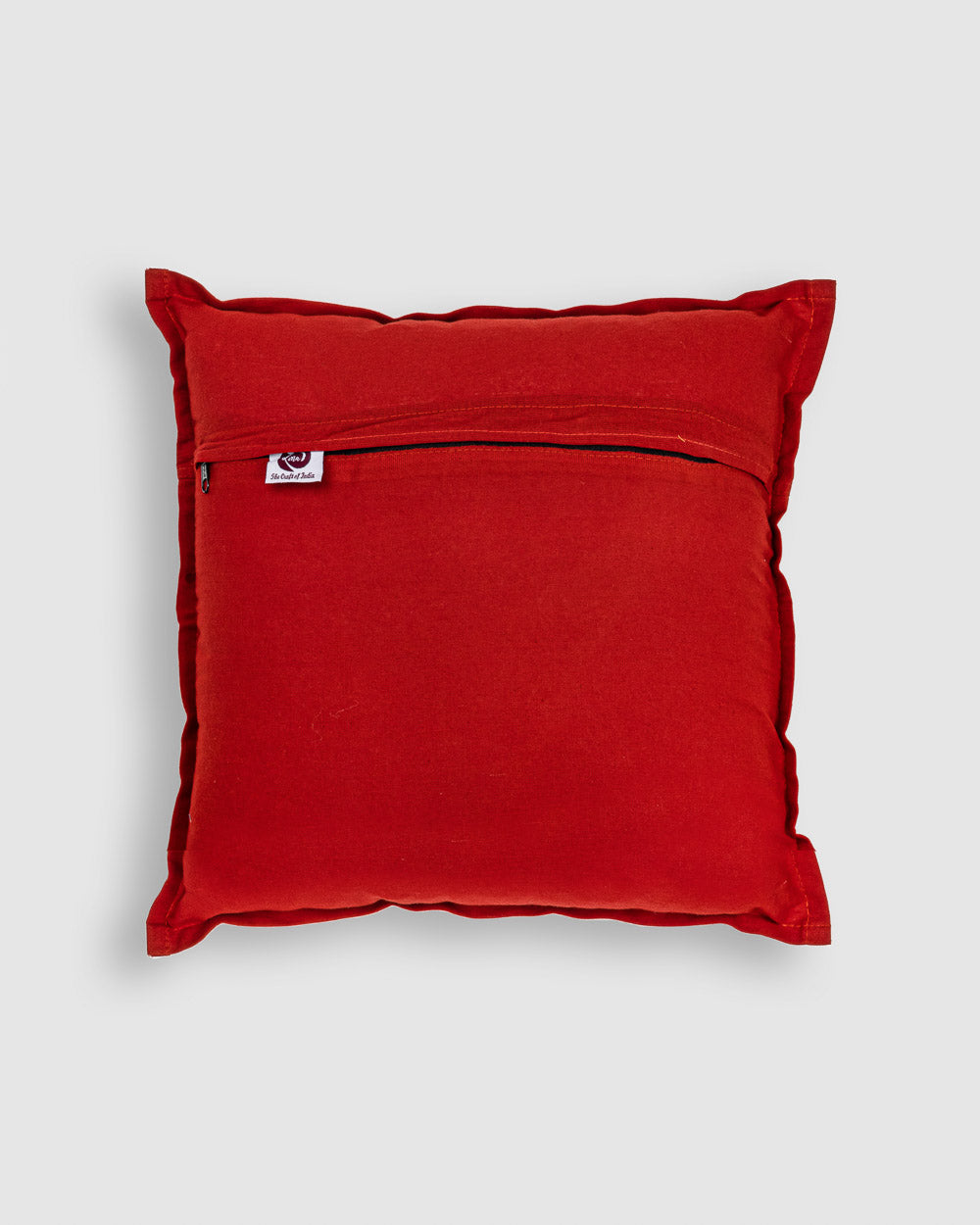 Cushion Cover Horse Patchwork, Black