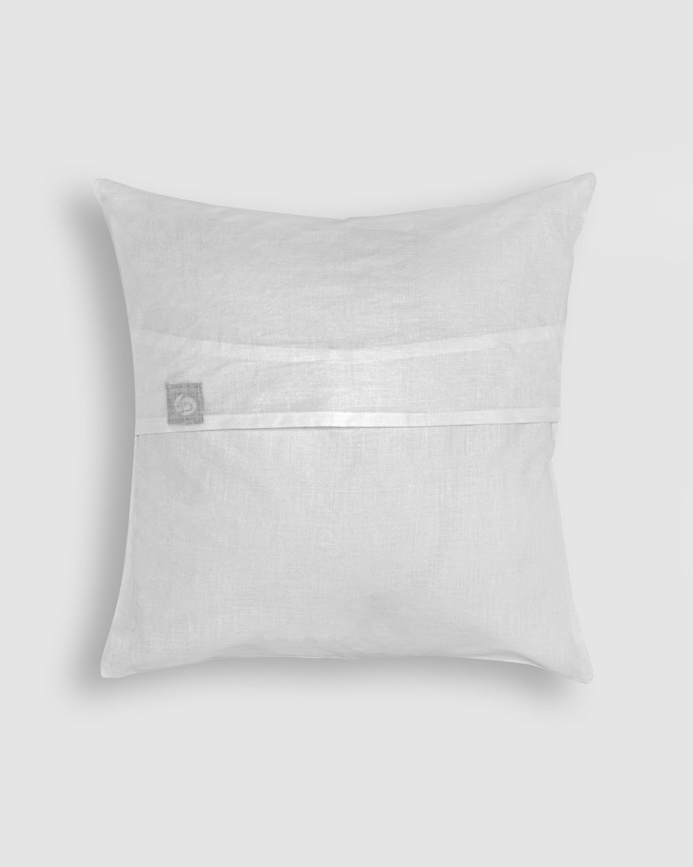 Cushion Cover Applique Gulchand Design, White