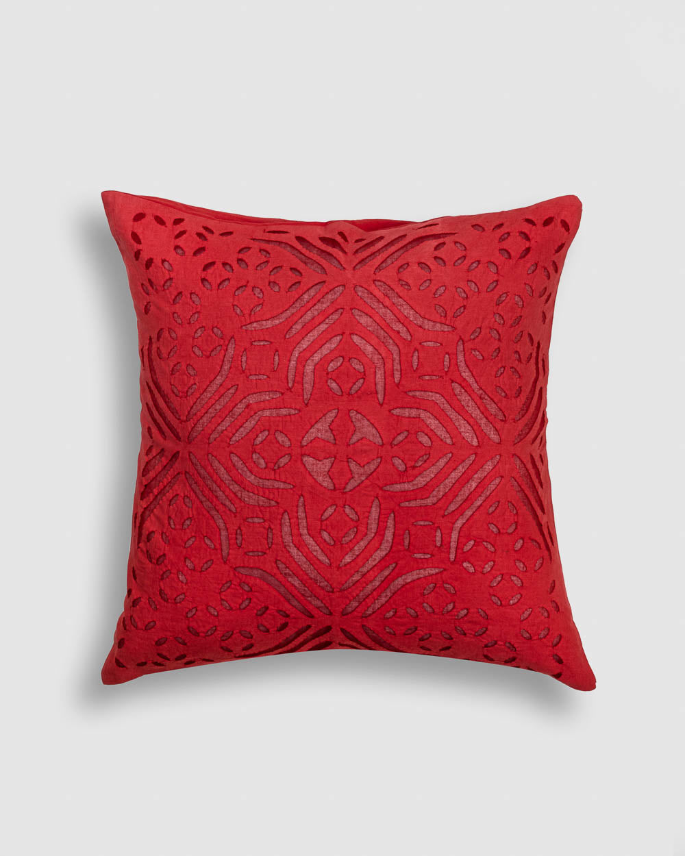 Cushion Cover Applique Kidd Design, Red
