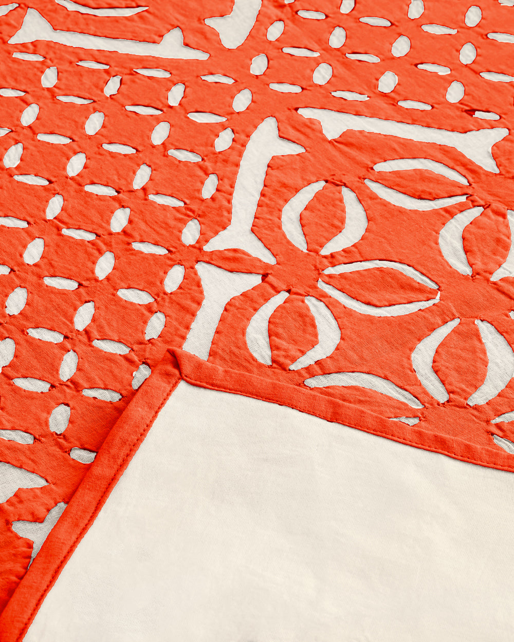 Bedcover Applique, Orange